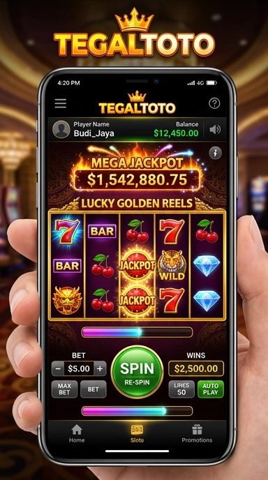Screenshot dari daftar aplikasi terbaik di Tegaltoto.